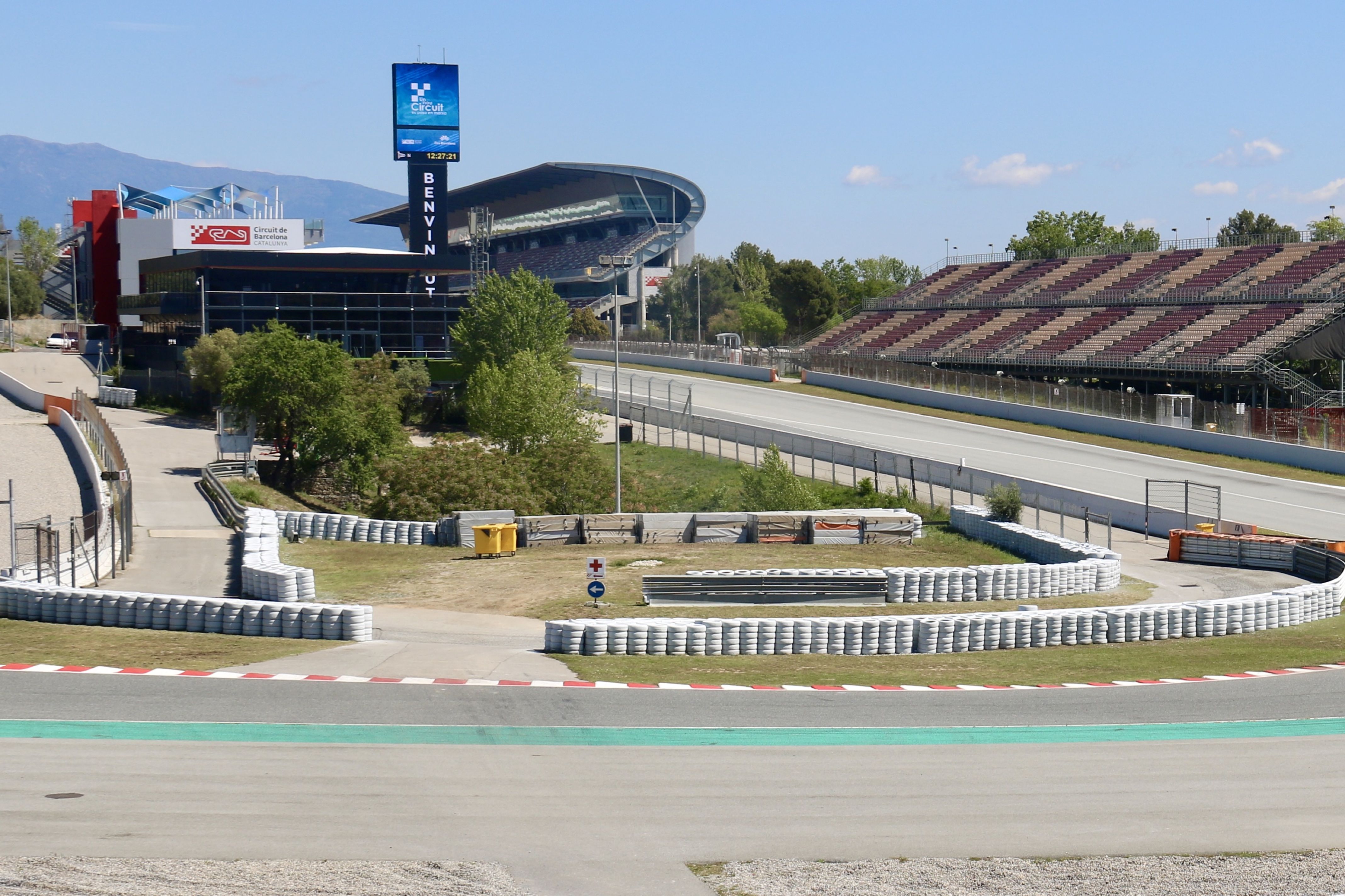 Zona central del Circuit de Barcelona - Catalunya