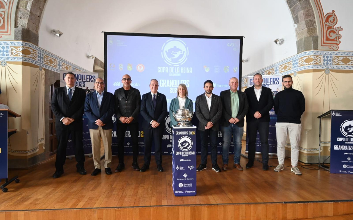 Presentació de la Copa de la Reina