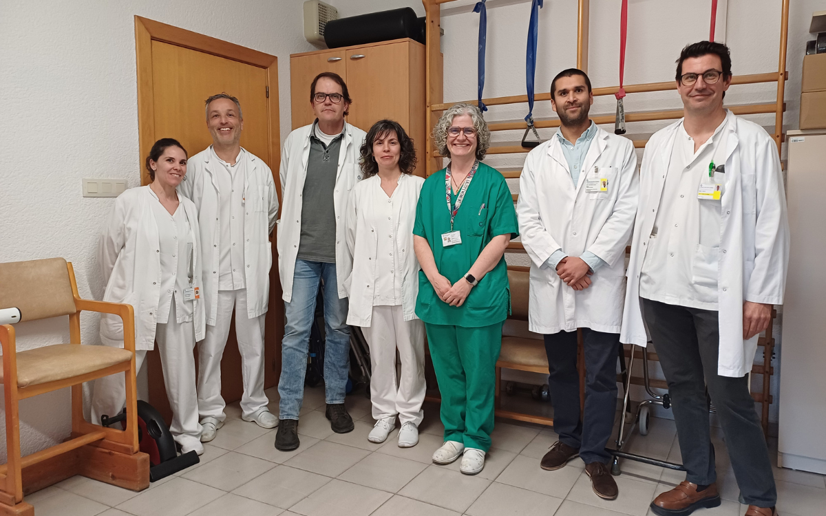 Equip de la unitat de sol pelvià de l'Hospital de Granollers