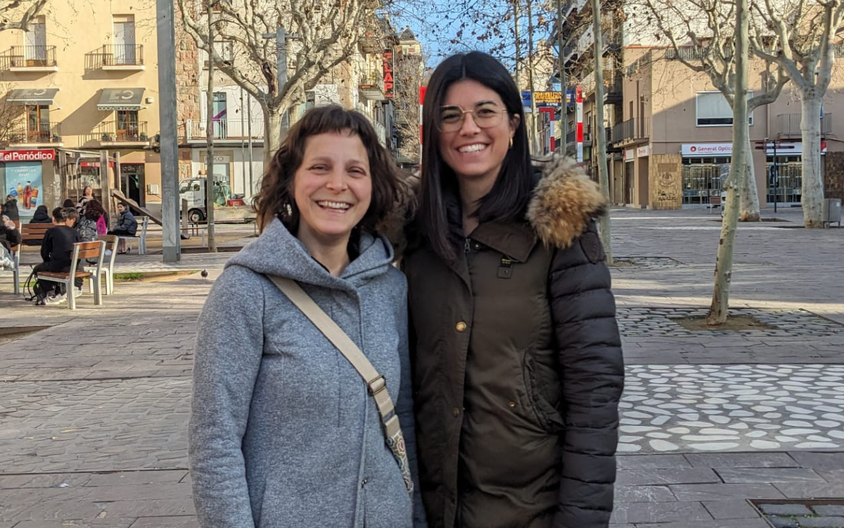 Cèlia Junqueras i Sara Cillan