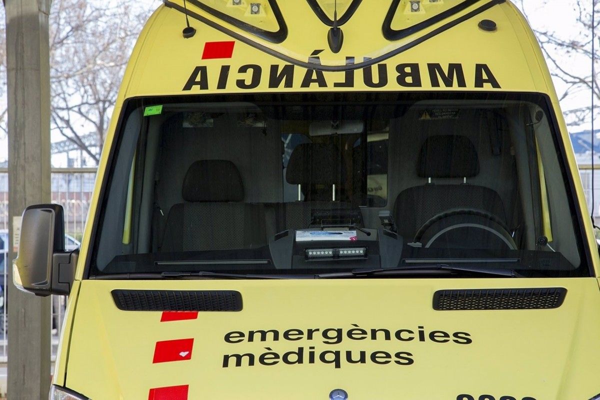 Imatge d'una ambulància.