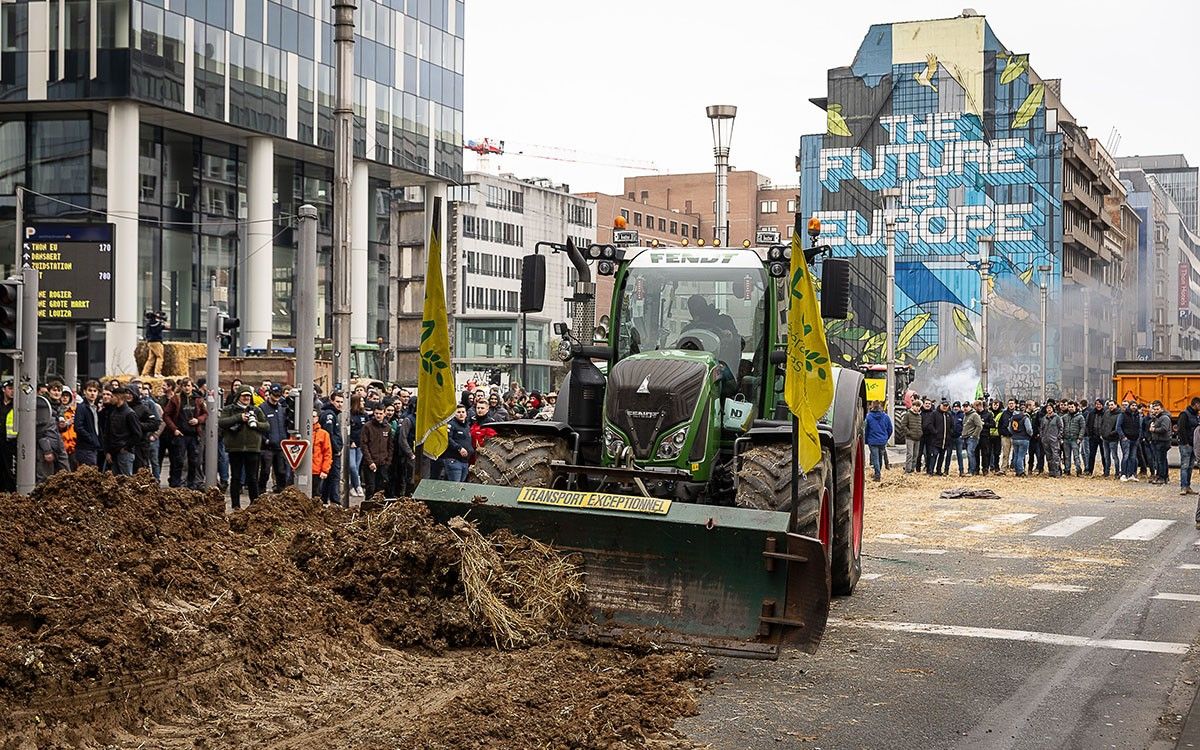 Protestes dels pagesos aquest dimarts a Brussel·les