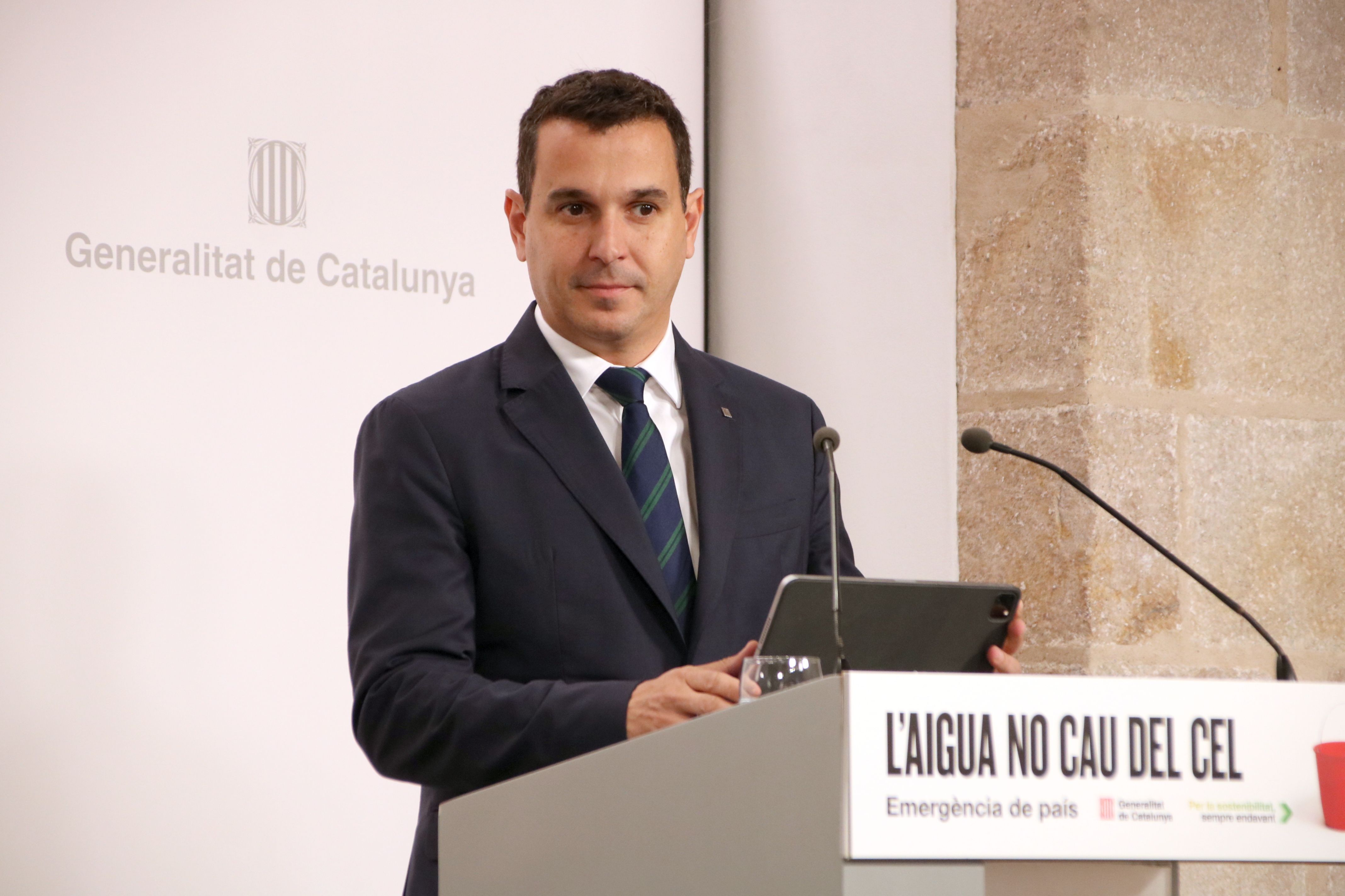 Samuel Reyes, director de l'Agència Catalana de l'Aigua, en una imatge d'arxiu