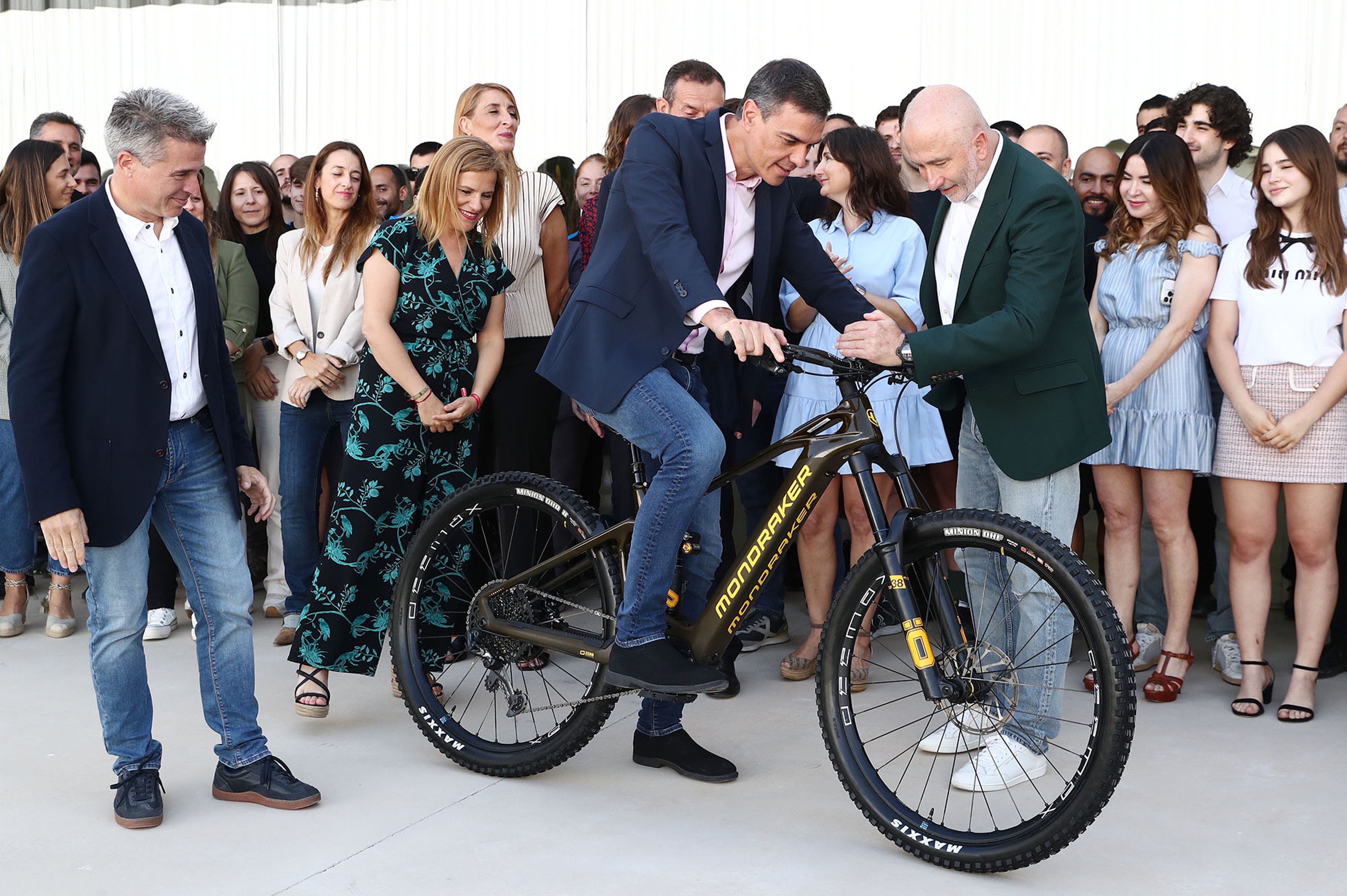 Pedro Sánchez ha anunciat ajudes per fomentar la bicicleta