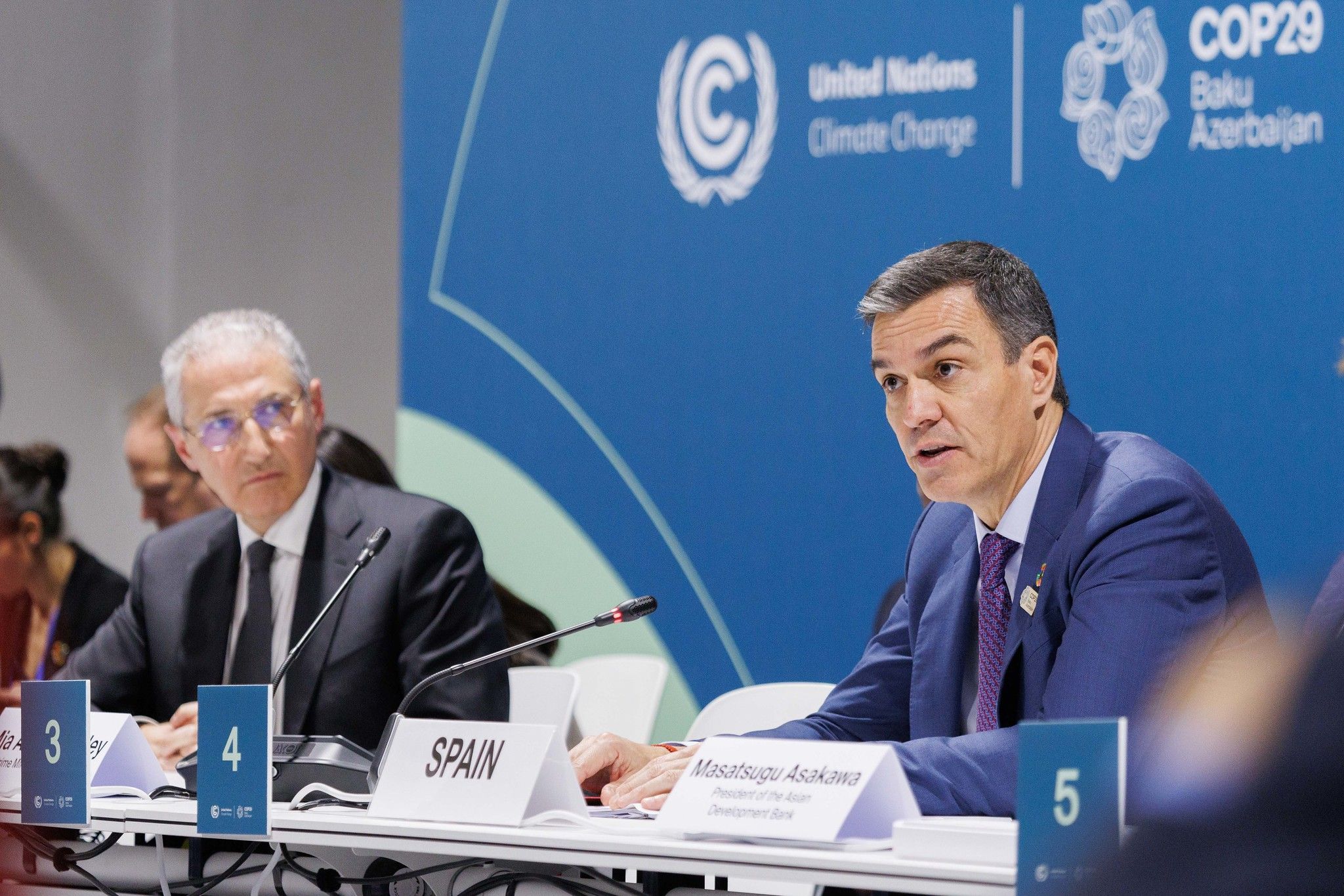 Pedro Sánchez, aquest dimarts a la COP29 de Bakú