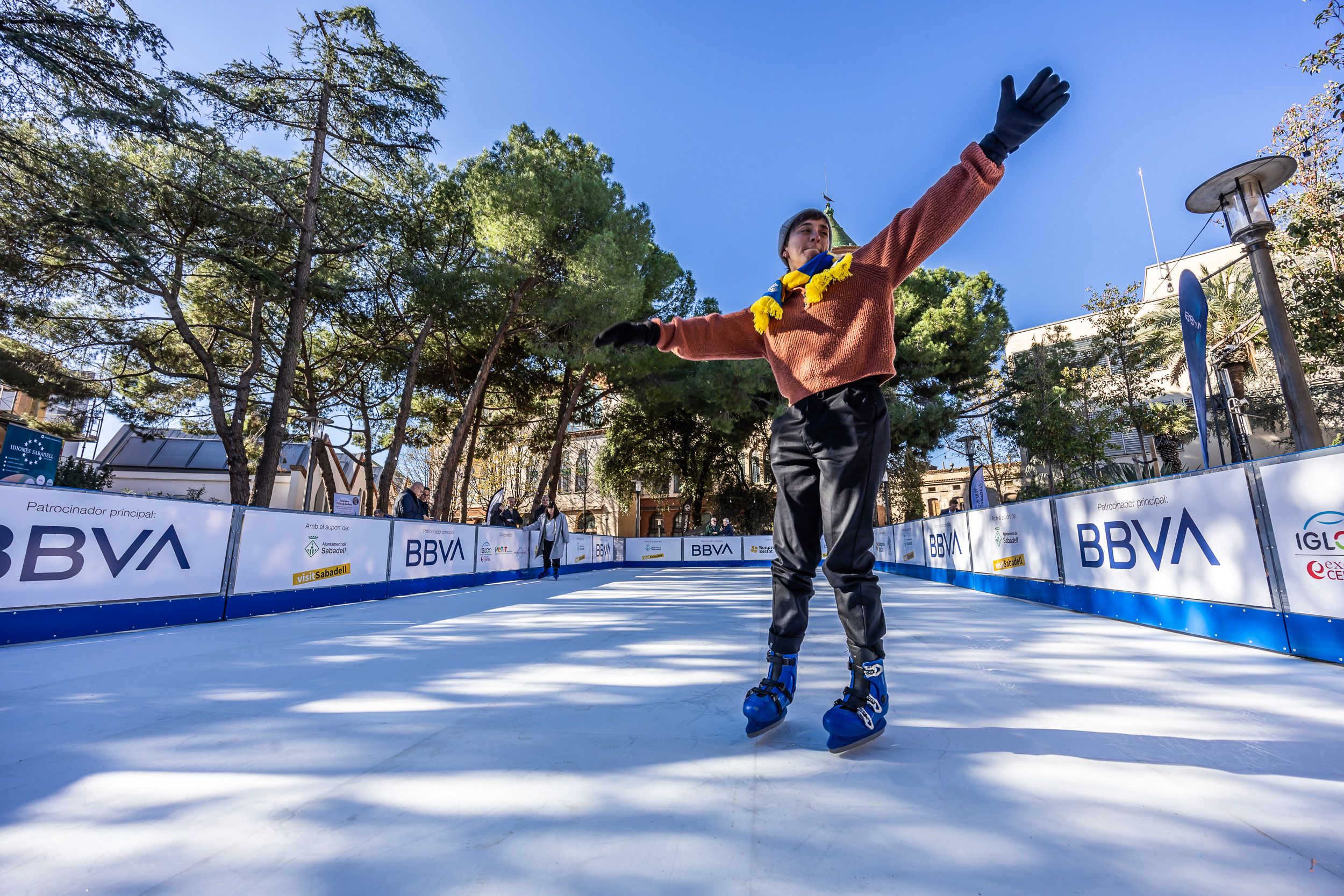 Sabadell és una de les ciutats que aposta per una pista de gel sintètica