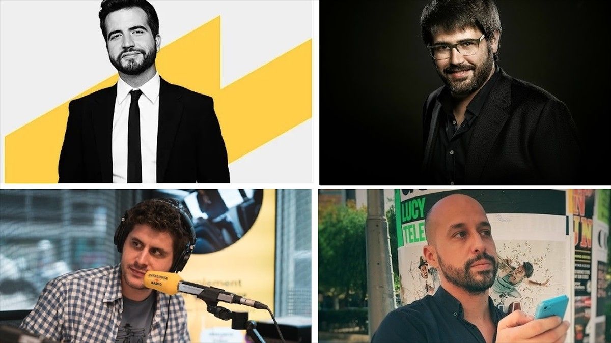 Ricard Ustrell, Xavi Bundó, Roger Escapa i Albert Miralles