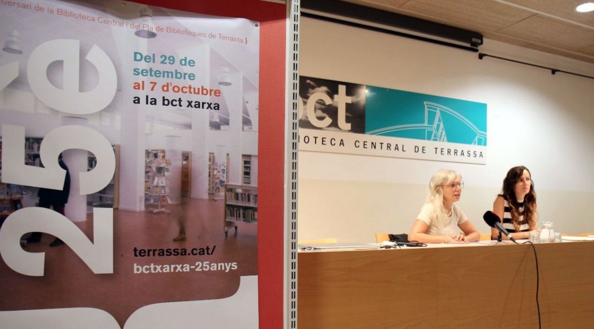 La Biblioteca Central de Terrassa compleix 25 anys