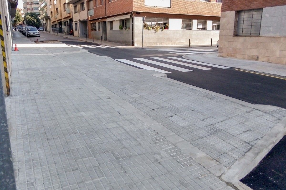 Una via accessible a Terrassa