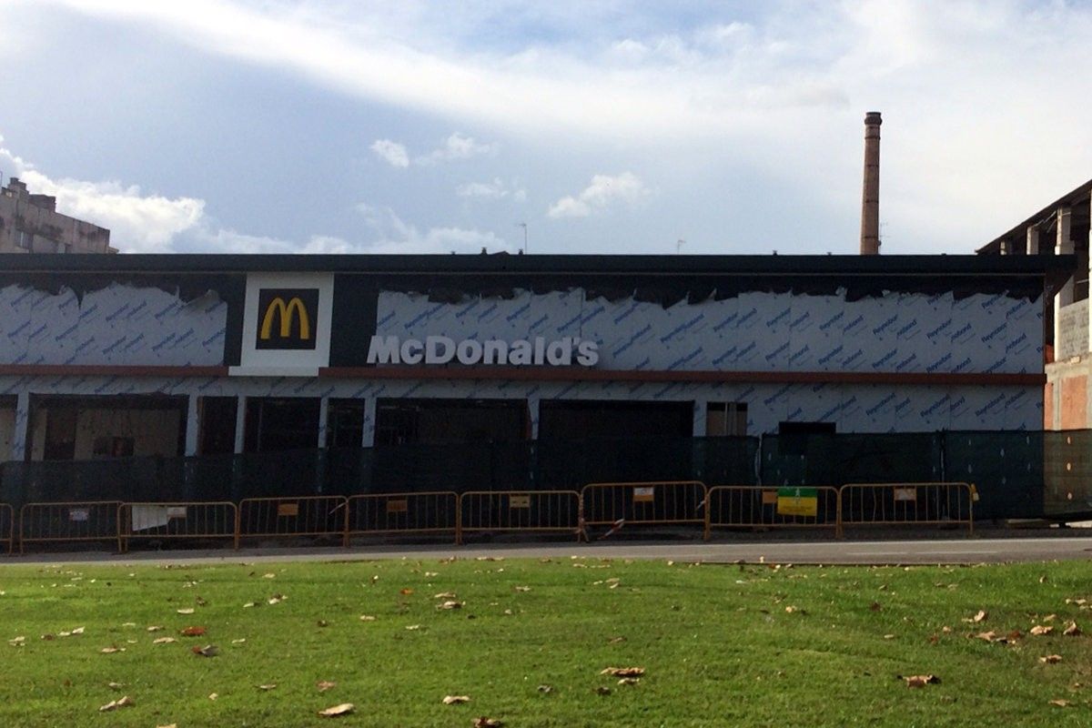 El futur McDonald's de la rambleta del Pare Alegre de Terrassa