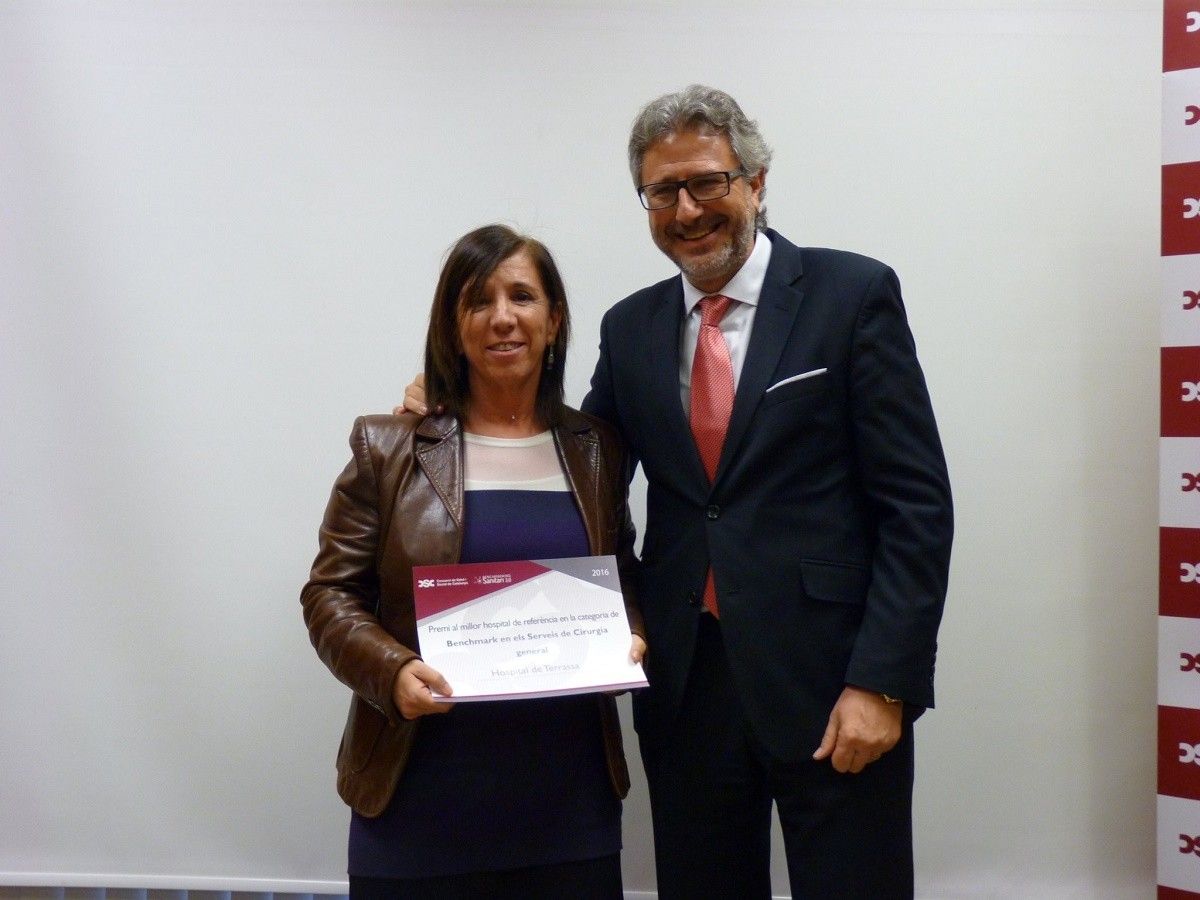 Premi Benchmark al Consorci Sanitari de Terrassa.