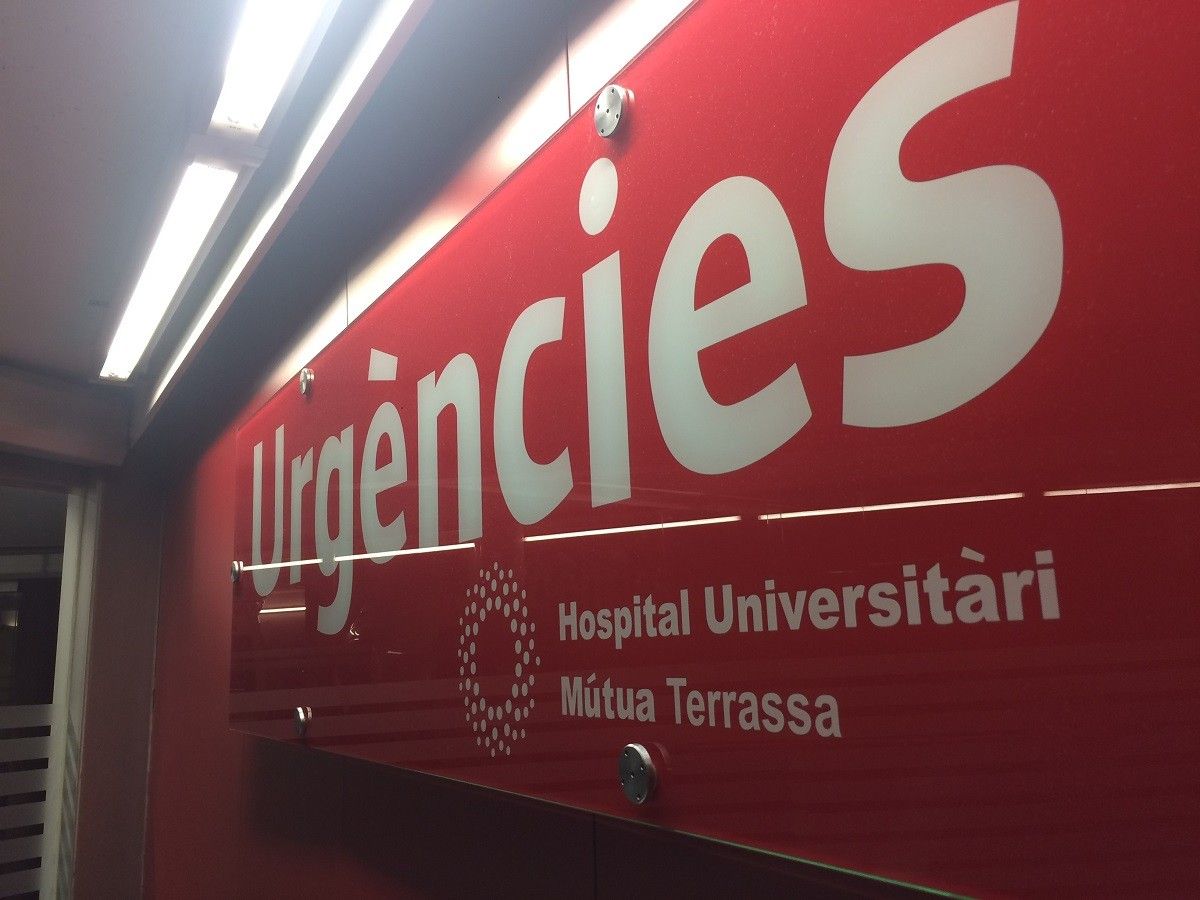 Les urgències de l'Hospital Universitari MútuaTerrassa estan col·lapsades per l'epidèmia de grip