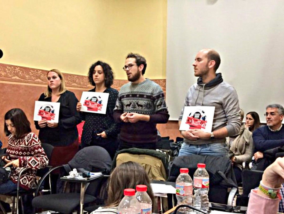 Part de l'equip de L'Oasi Jove, denunciant la censura rebuda al ple de Rubí.