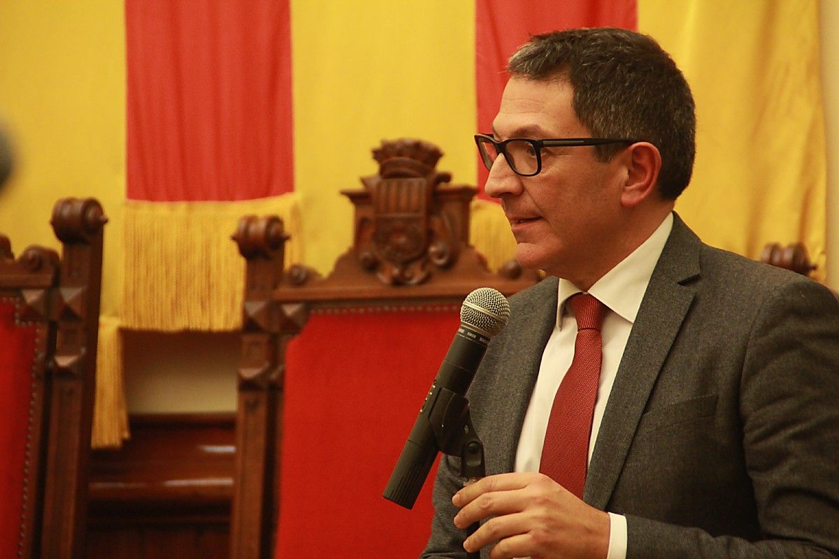 Miquel Sàmper és el tinent d'alcalde de Desenvolupament Econòmic, Indústria i Ocupació de Terrassa.