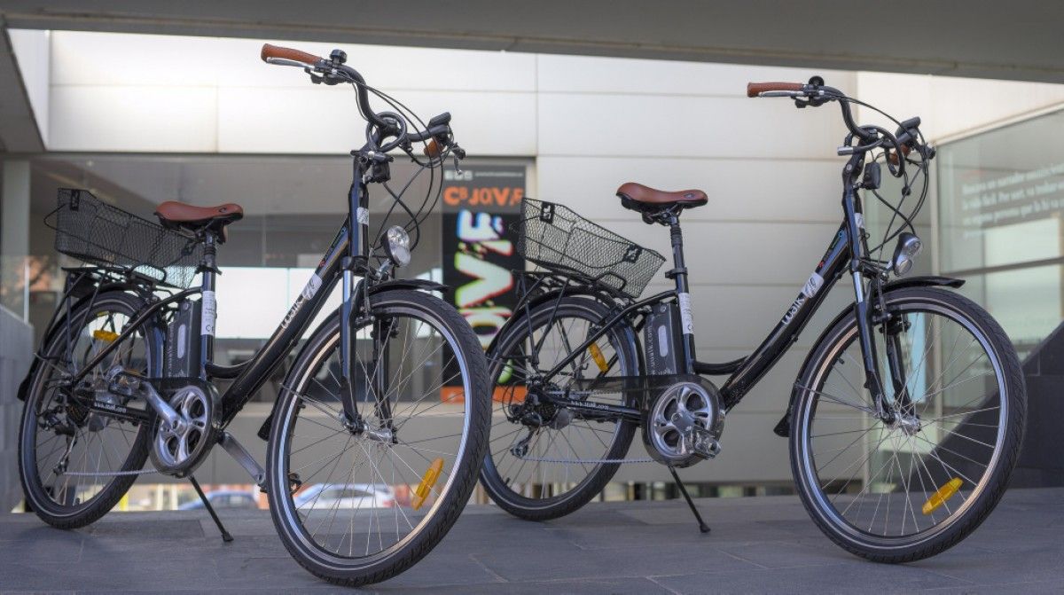 Les noves bicicletes elèctriques de Castellbisbal.