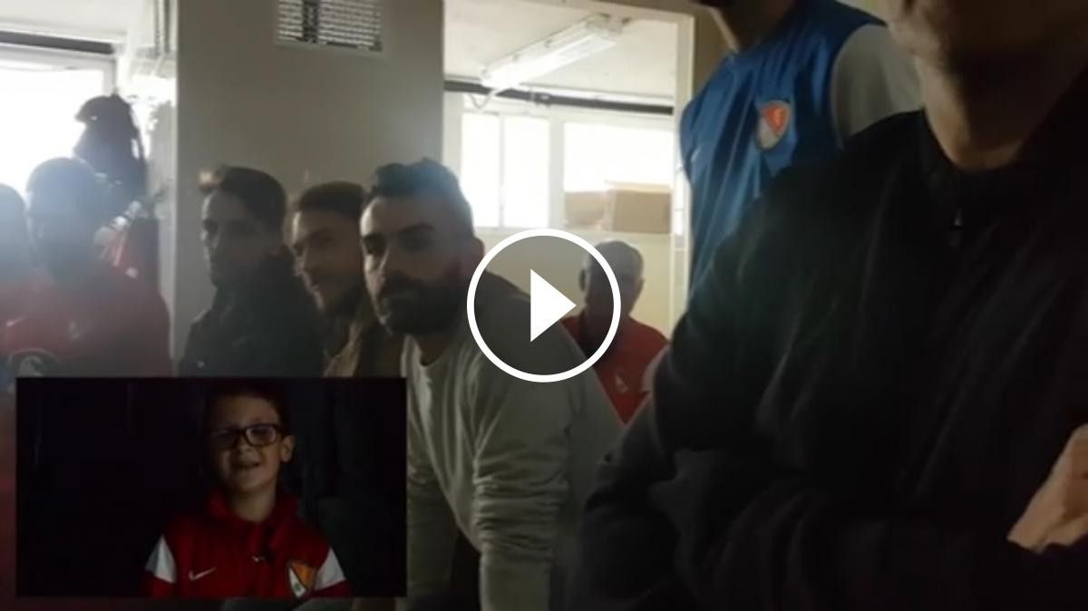 Els jugadors del Terrassa FC es van motivar amb aquest vídeo.