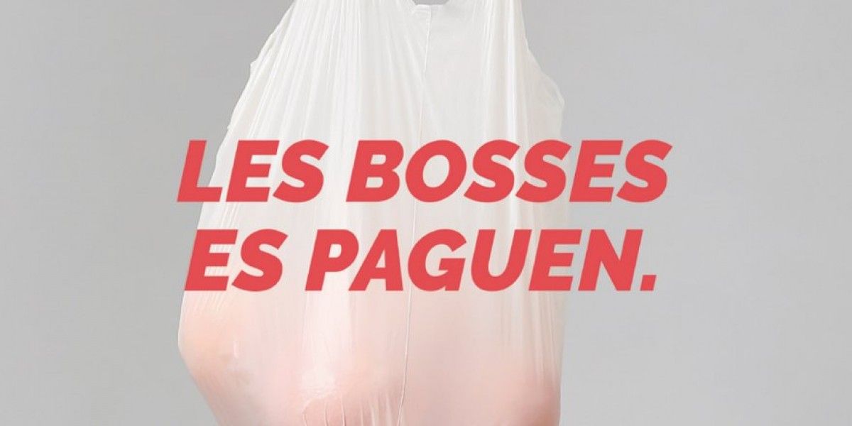 Les bosses es paguen, imatge de la campanya de la Generalitat 