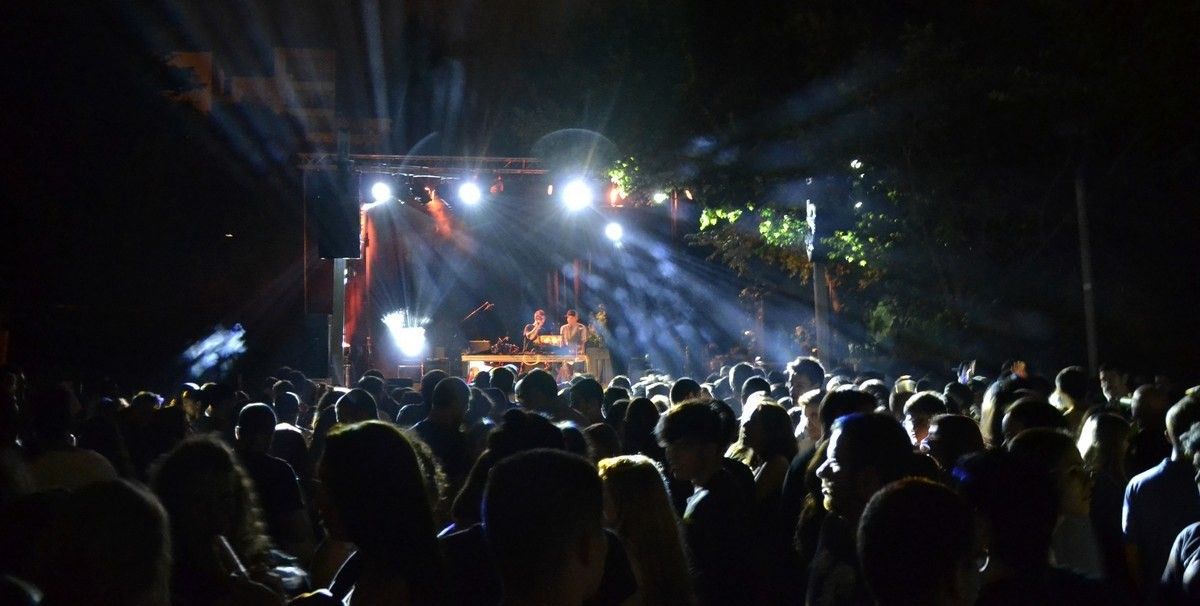 Un concert al Jove de la Festa Major de Terrassa. 