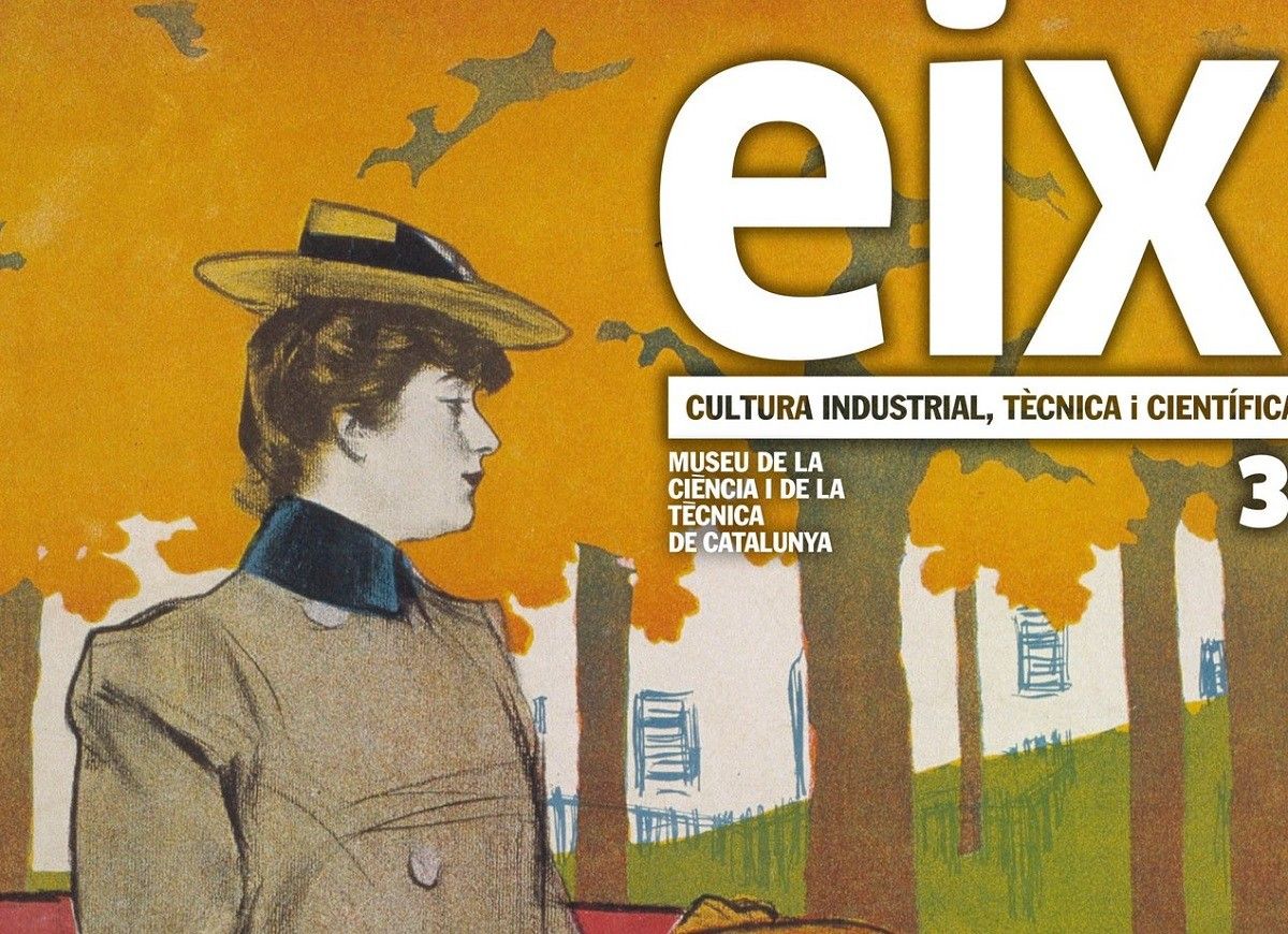 Detall de la portada del nou número de la revista 'Eix'.