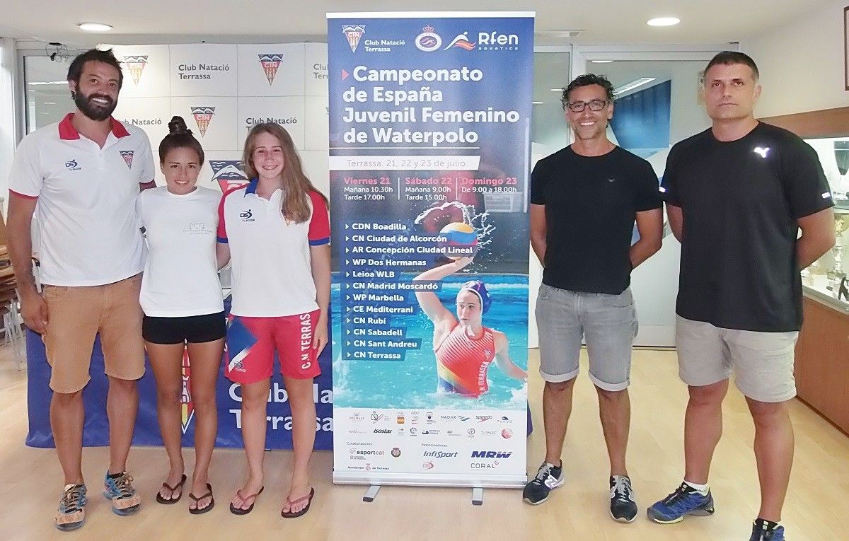 Presentació del Campionat d'Espanya Juvenil Femení de waterpolo.