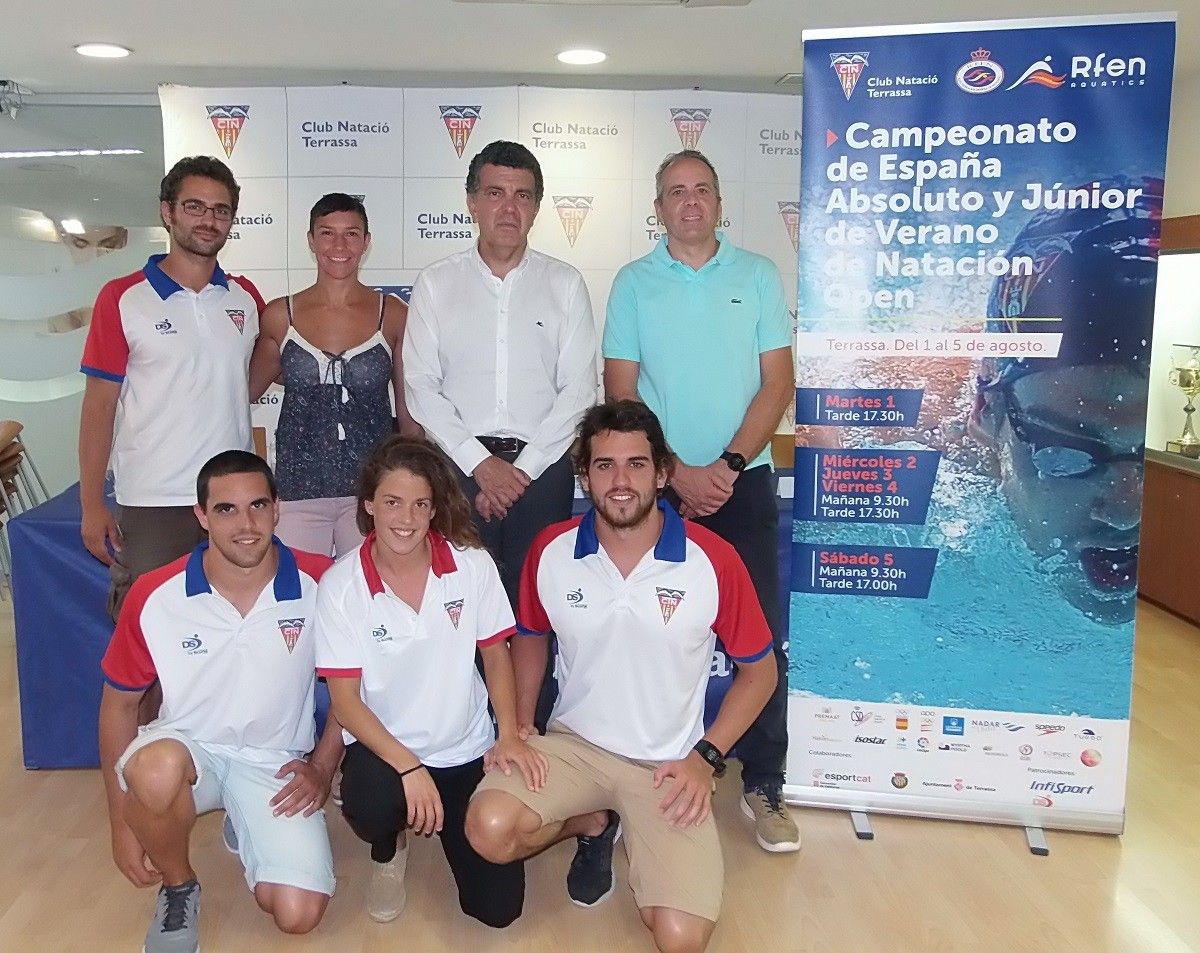 Presentació del Campionat d'Espanya Absolut i Júnior de natació.