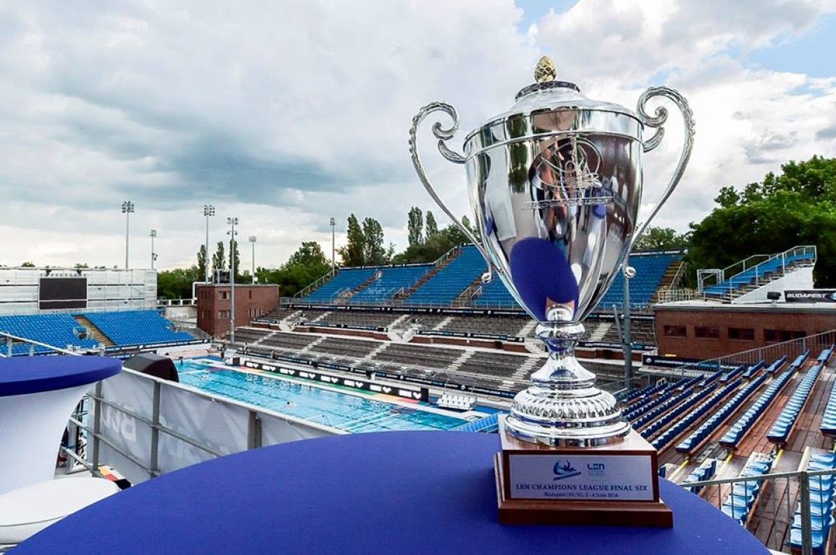 La copa de la Champions League de waterpolo.
