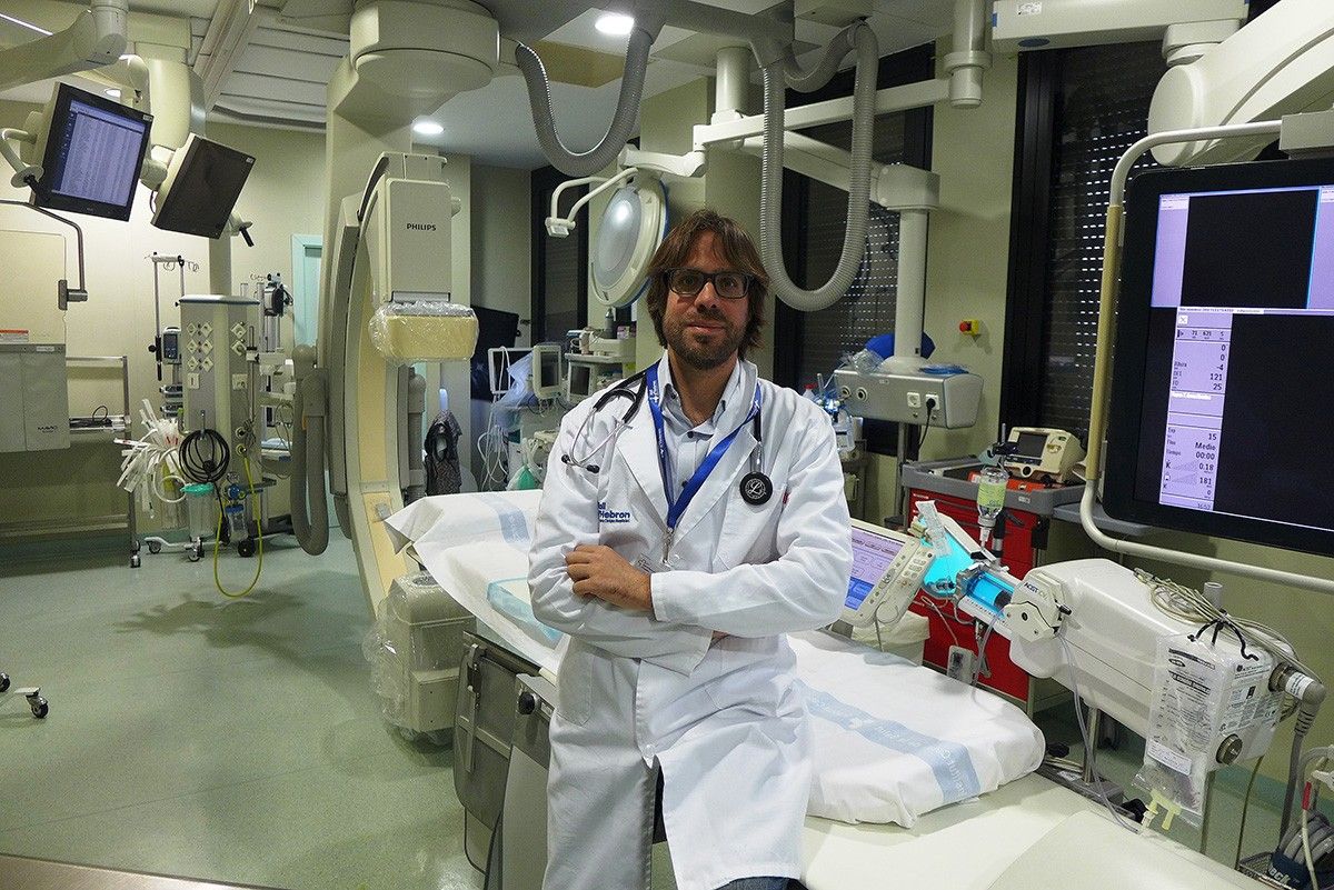 El cardiòleg Jordi Bañeras, de l'Hospital de la Vall d'Hebron