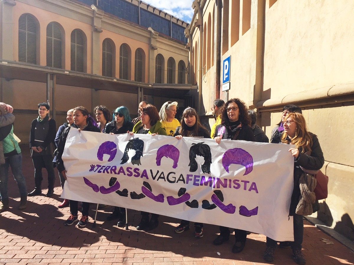 Acte del Comitè local Vaga de Totes per la Vaga Feminista del 8 de març 