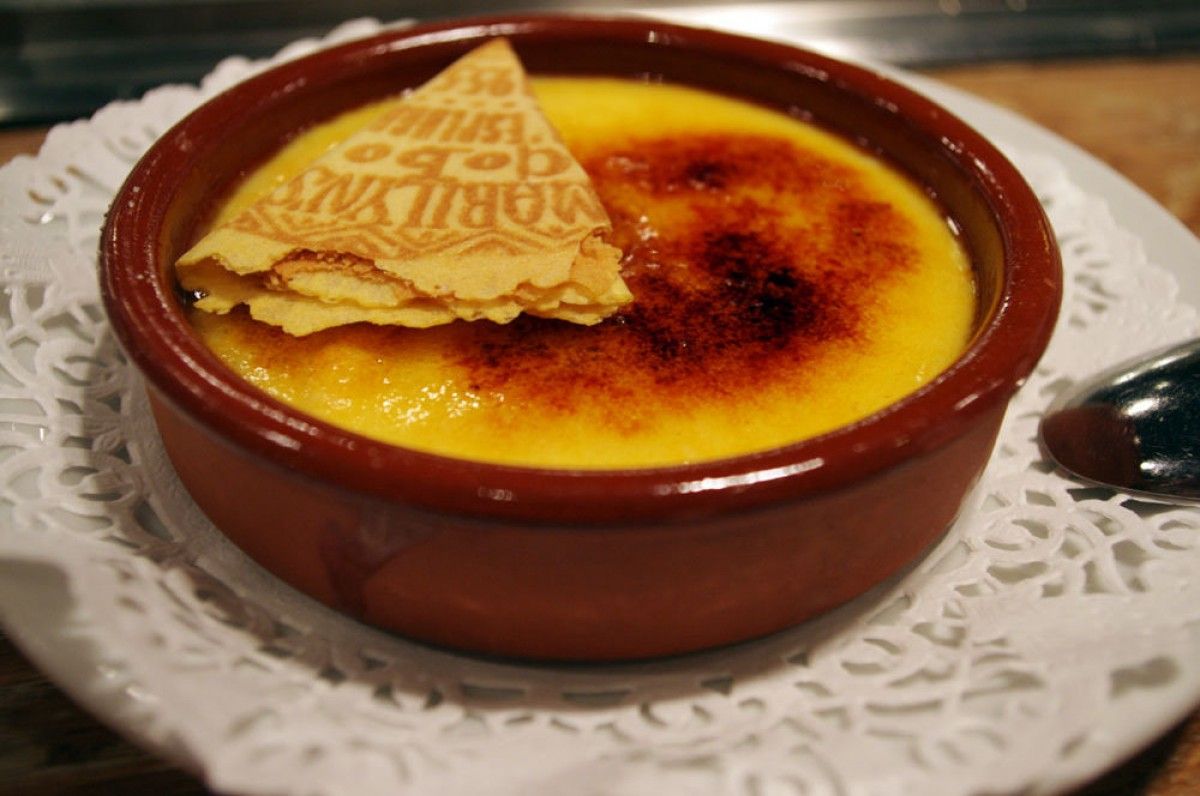 El dia del pare és tradició menjar una bona crema catalana 