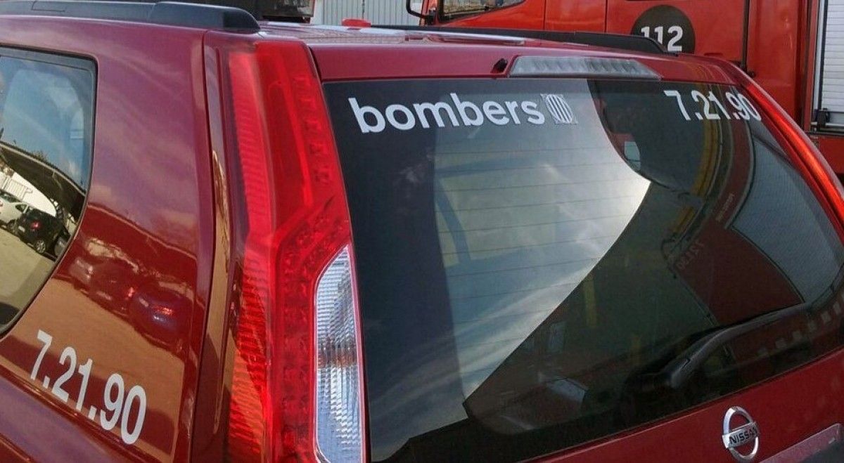 Imatge d'un vehicle de Bombers