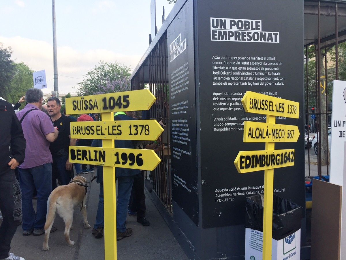 Cel·la dels presos polítics al Parc dels Catalans  