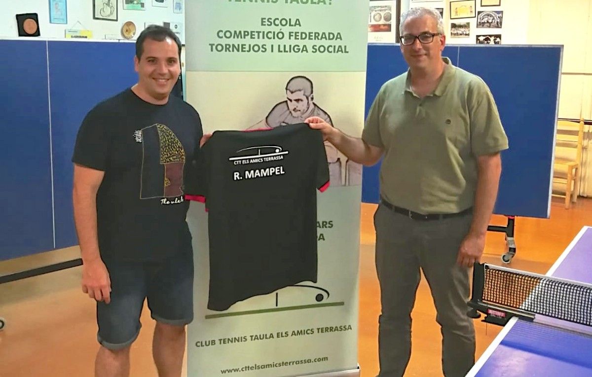Ramon Mampel jugarà al Club Tennis Taula Els Amics Terrassa