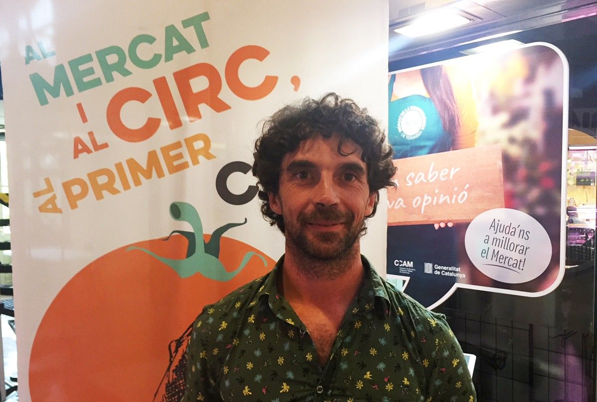 Enric Petit, responsable de l'Associació Tub d'Assaig 7.70 de circ de Terrassa. 