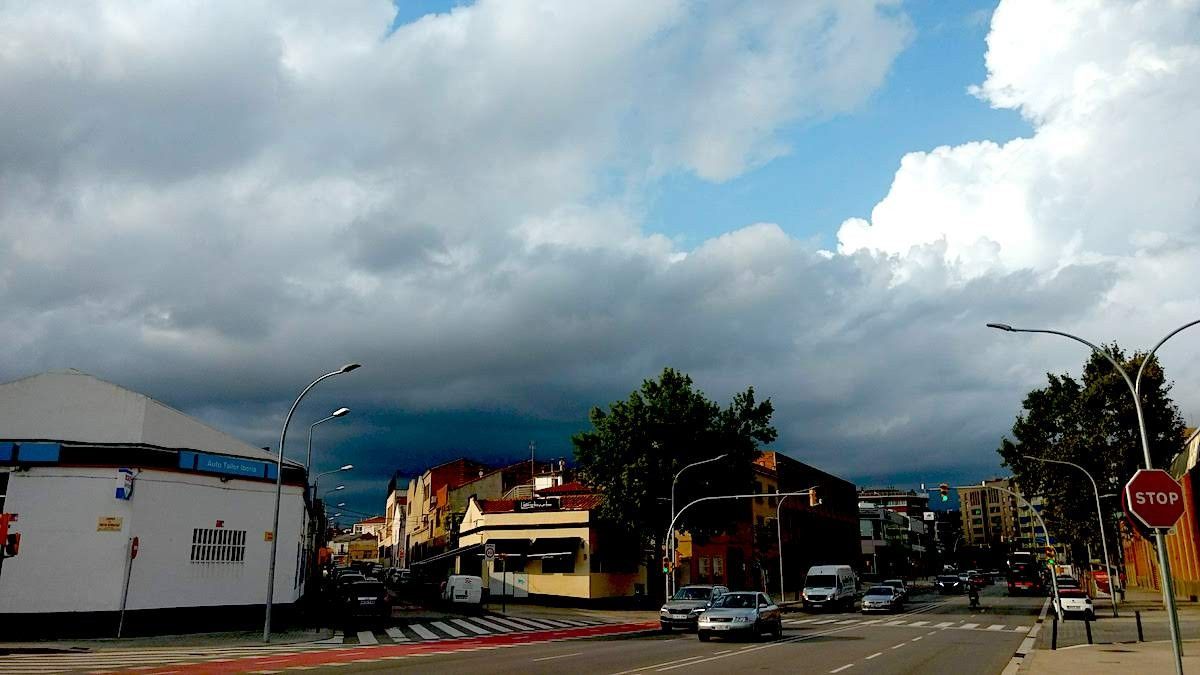 Núvols amenaçadors a Sabadell