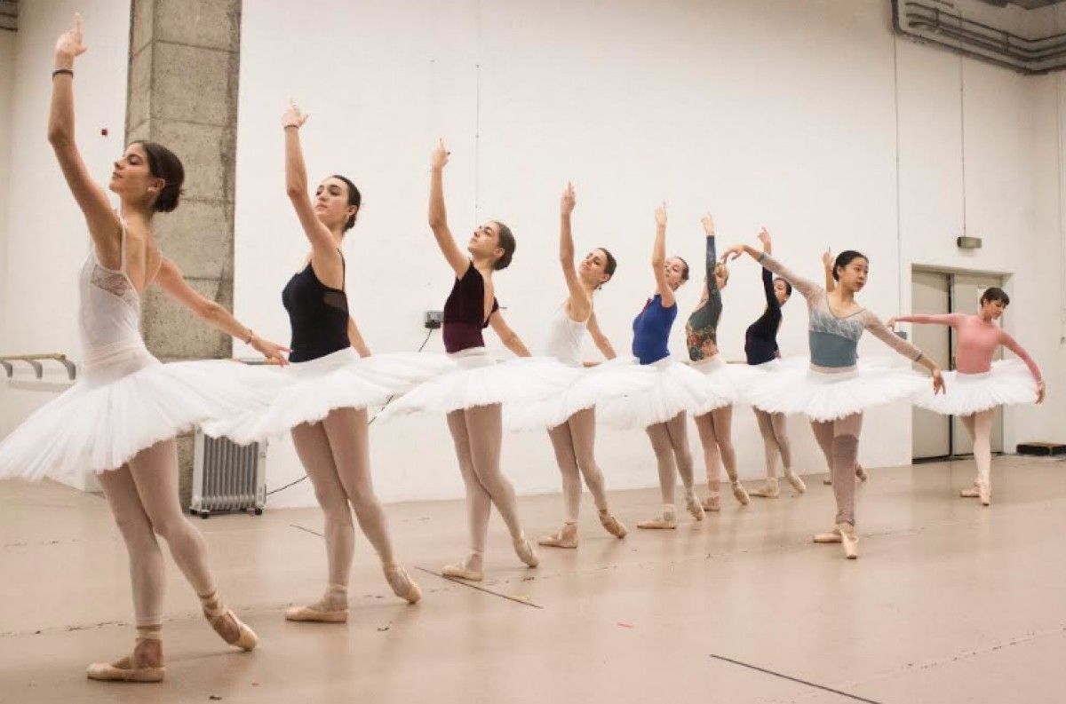 El Ballet de Catalunya en un assaig del Don Quixot 