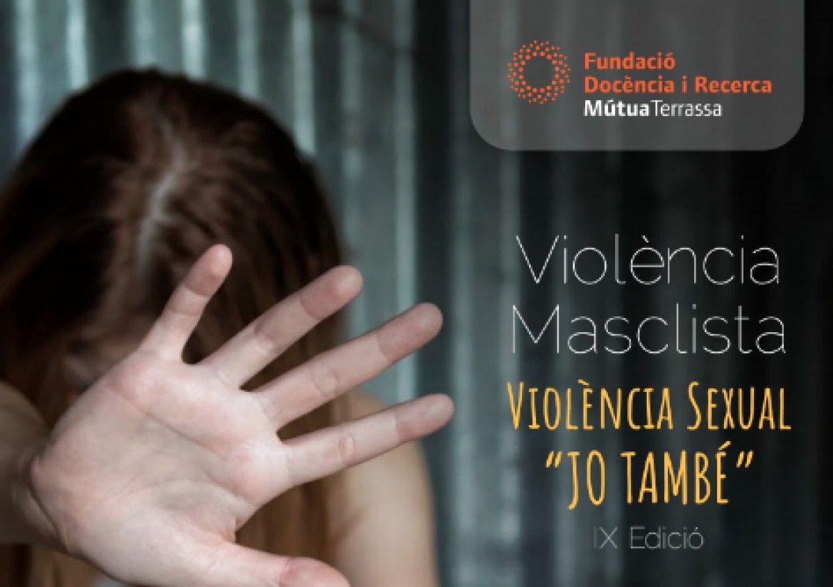 Cartell sobre violència de gènere de l'Hospital Universitari Mútua Terrassa. 