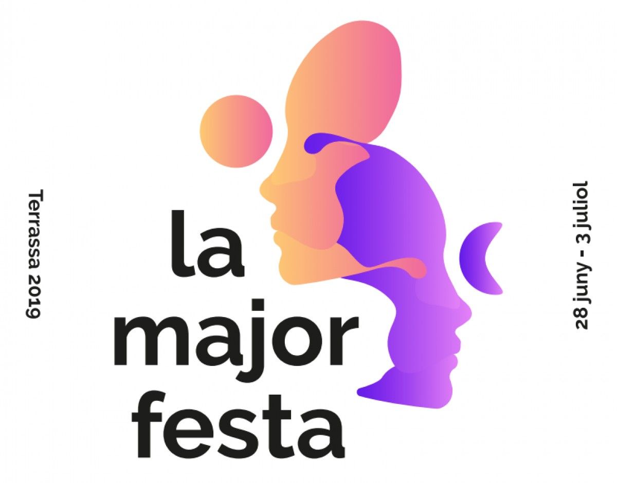 Cartell de la Festa Major de Terrassa 2019. 