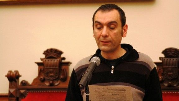 Antoni Salvadó en una intervenció al ple de Terrassa 