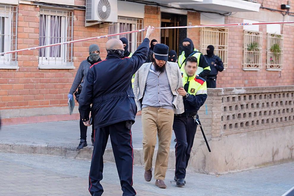 Un dels detinguts a Terrassa en l'operació contra el jihadisme 