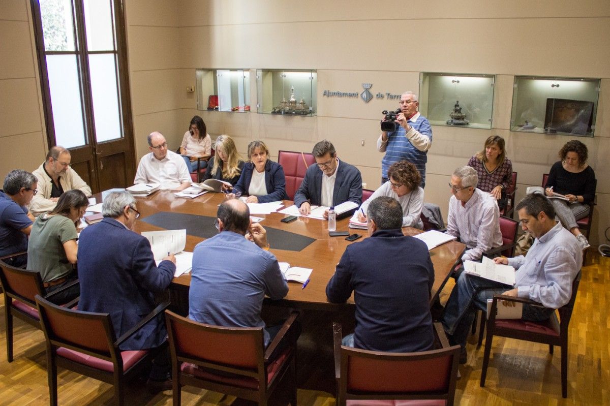 Comissió informativa de pressupostos de l'Ajuntament de Terrassa. 