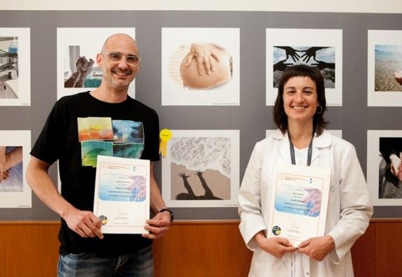 Eduardo Sánchez i Alba Soldevila, guanyadors del concurs de fotografia 