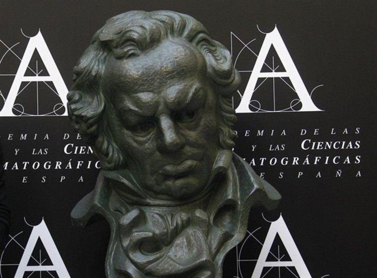 Estatueta dels  Premis Goya.