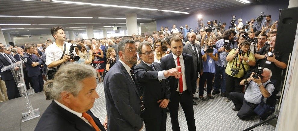 Santi Vila, Artur Mas i Jordi Ballart