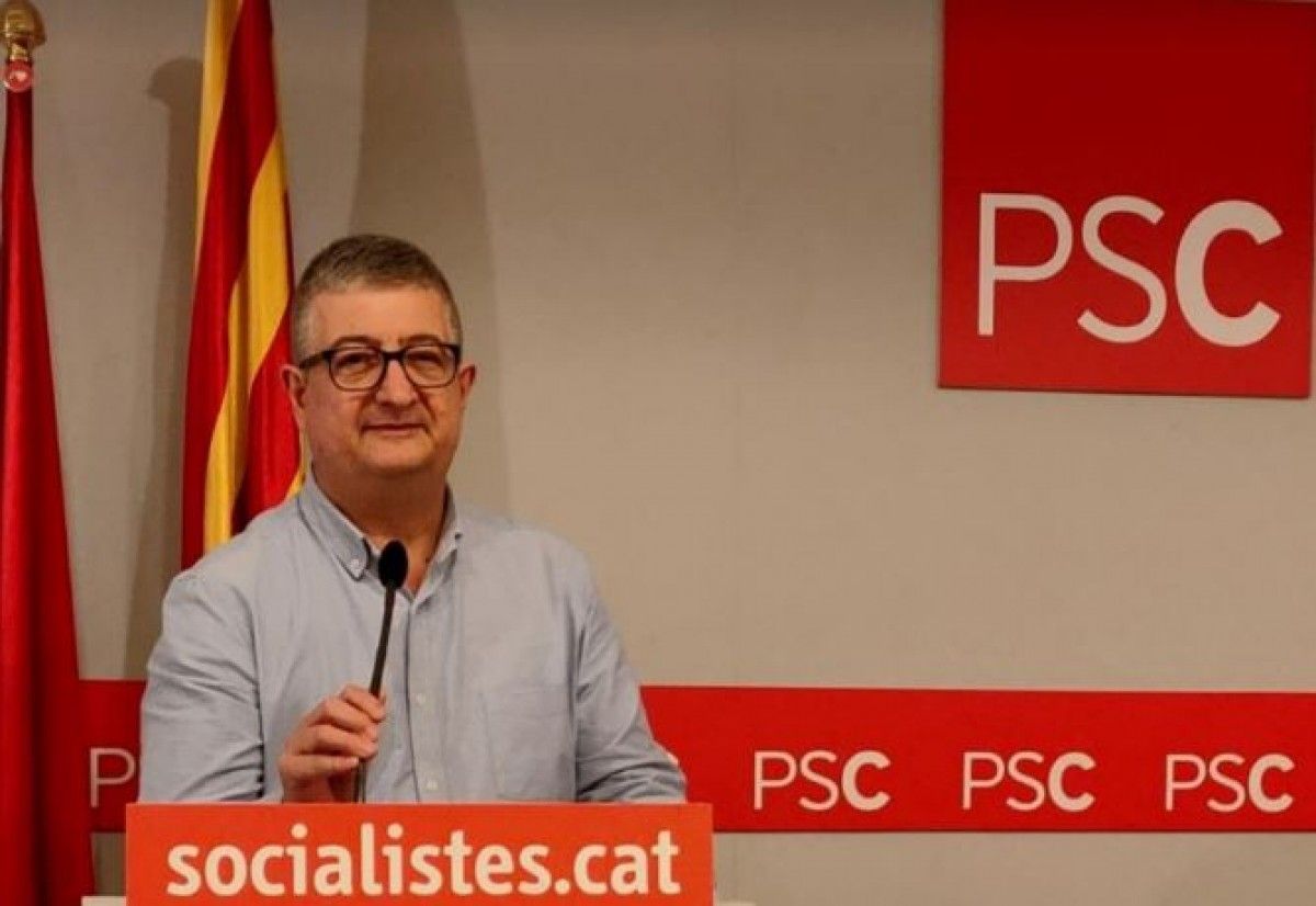 José Miguel “Txetxu” Sanz, candidat a les primàries del PSC Terrassa.