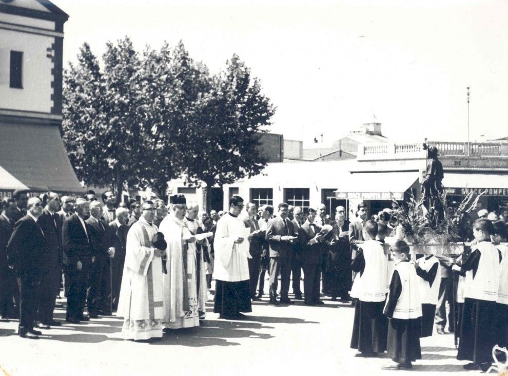 Processó de la Diada de Sant Roc, l'any 1966 