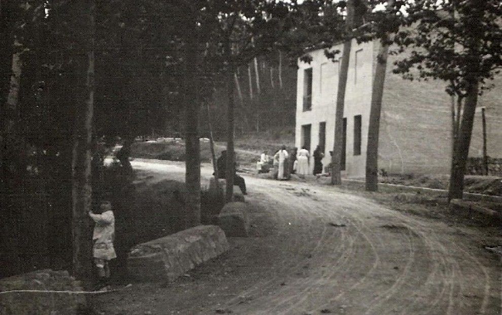 Fassina (destil·leria d'aiguardent) a la carretera de Martorell (8/9/1913) 