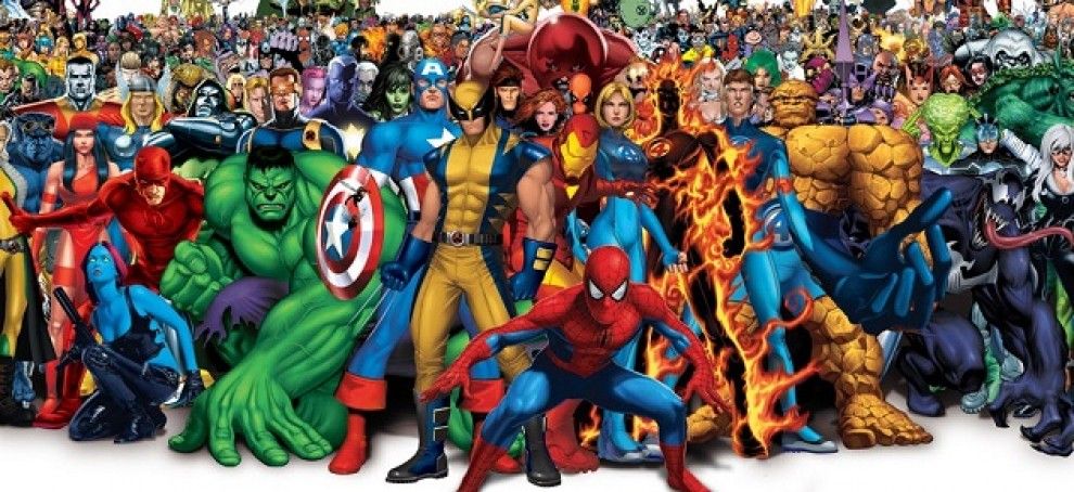 Alguns dels superherois que estaran presents en la convenció