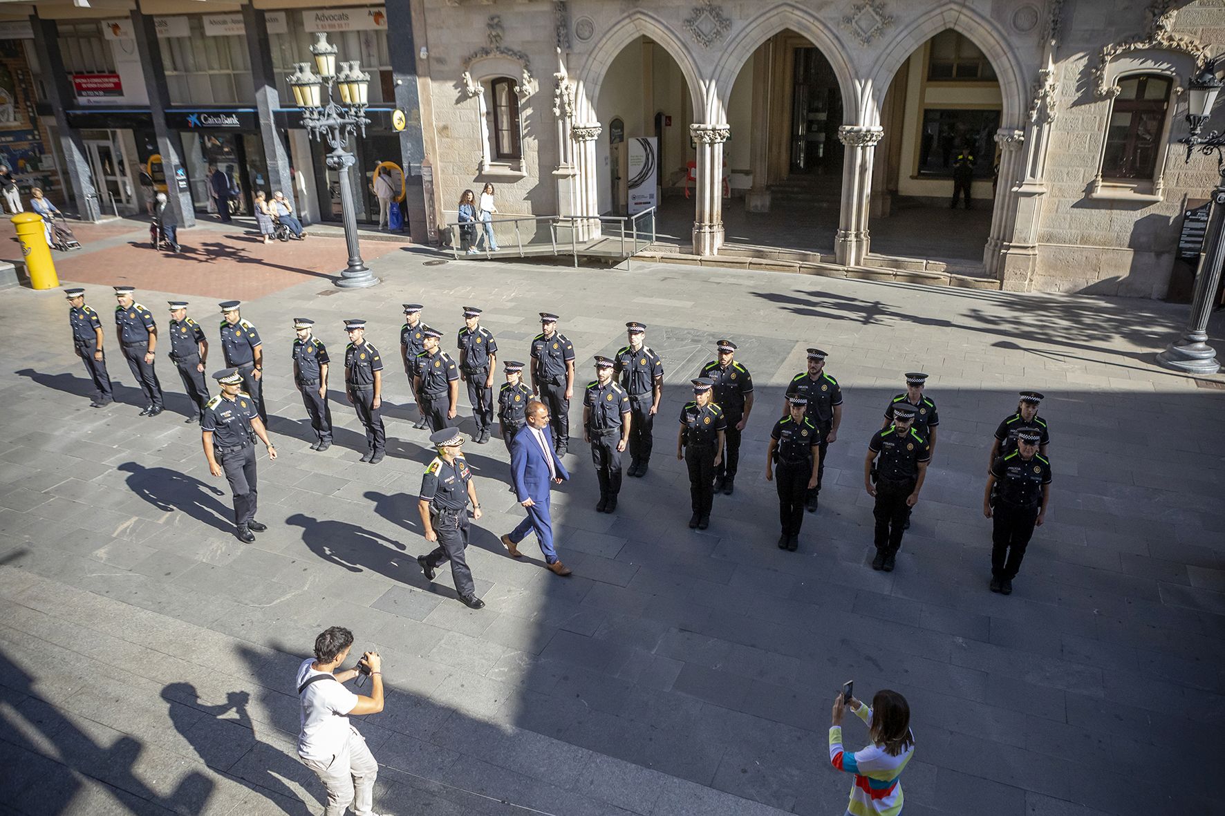 Nous agents de la Policia Municipal de Terrassa. 