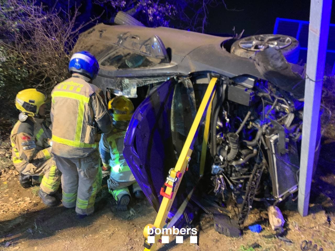 Accident de trànsit a Terrassa. 