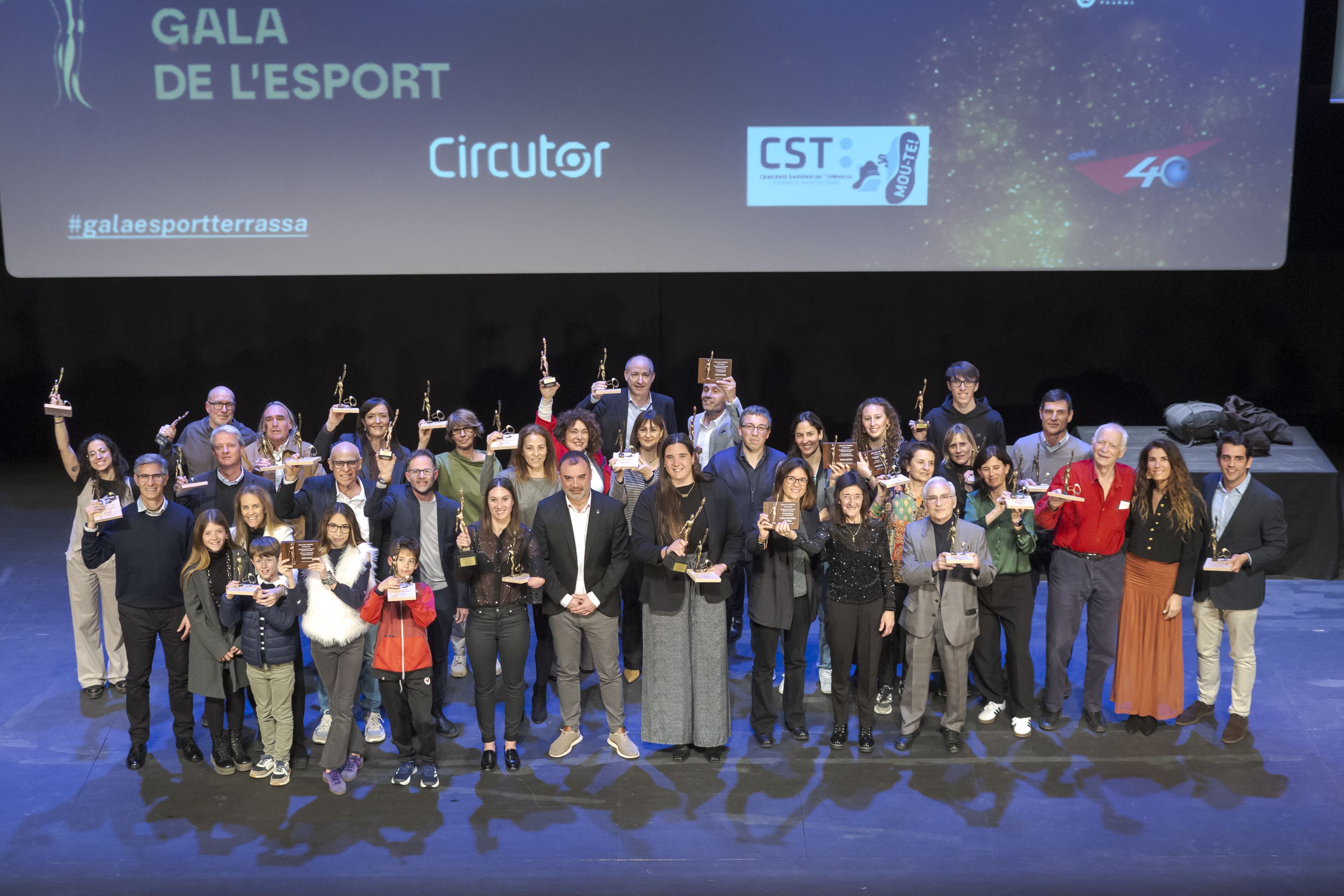 Guanyadors de la Gala de l'Esport 2025 de Terrassa